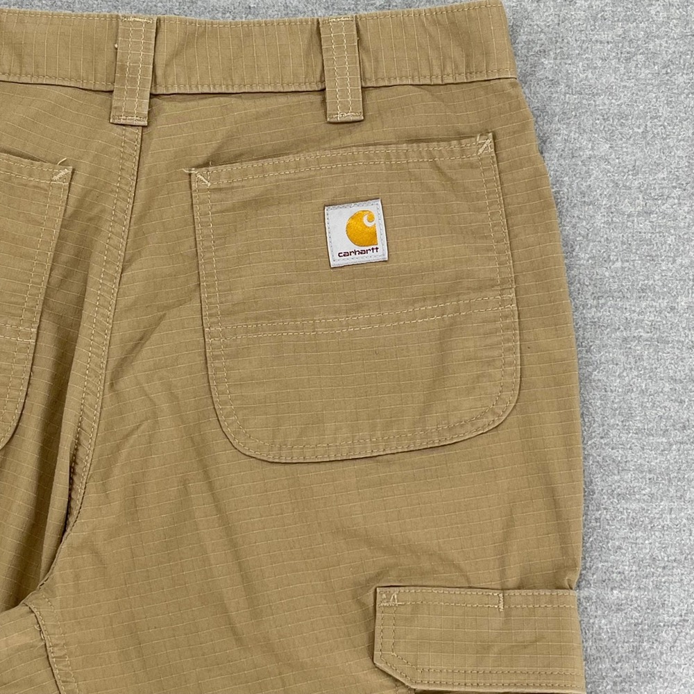 Carhartt Force Relaxed Fit Ripstop Cargo Work Pants Dark Khaki 32x32 104200 DKH